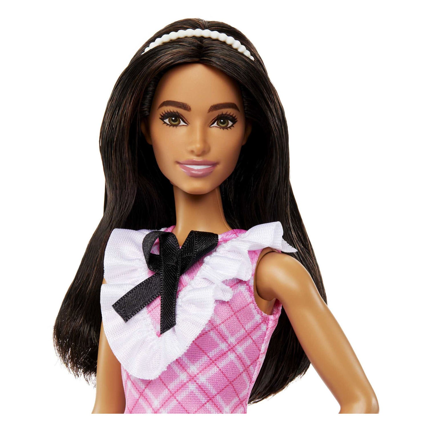 Barbie Fashionista Pop - Roze Geruit