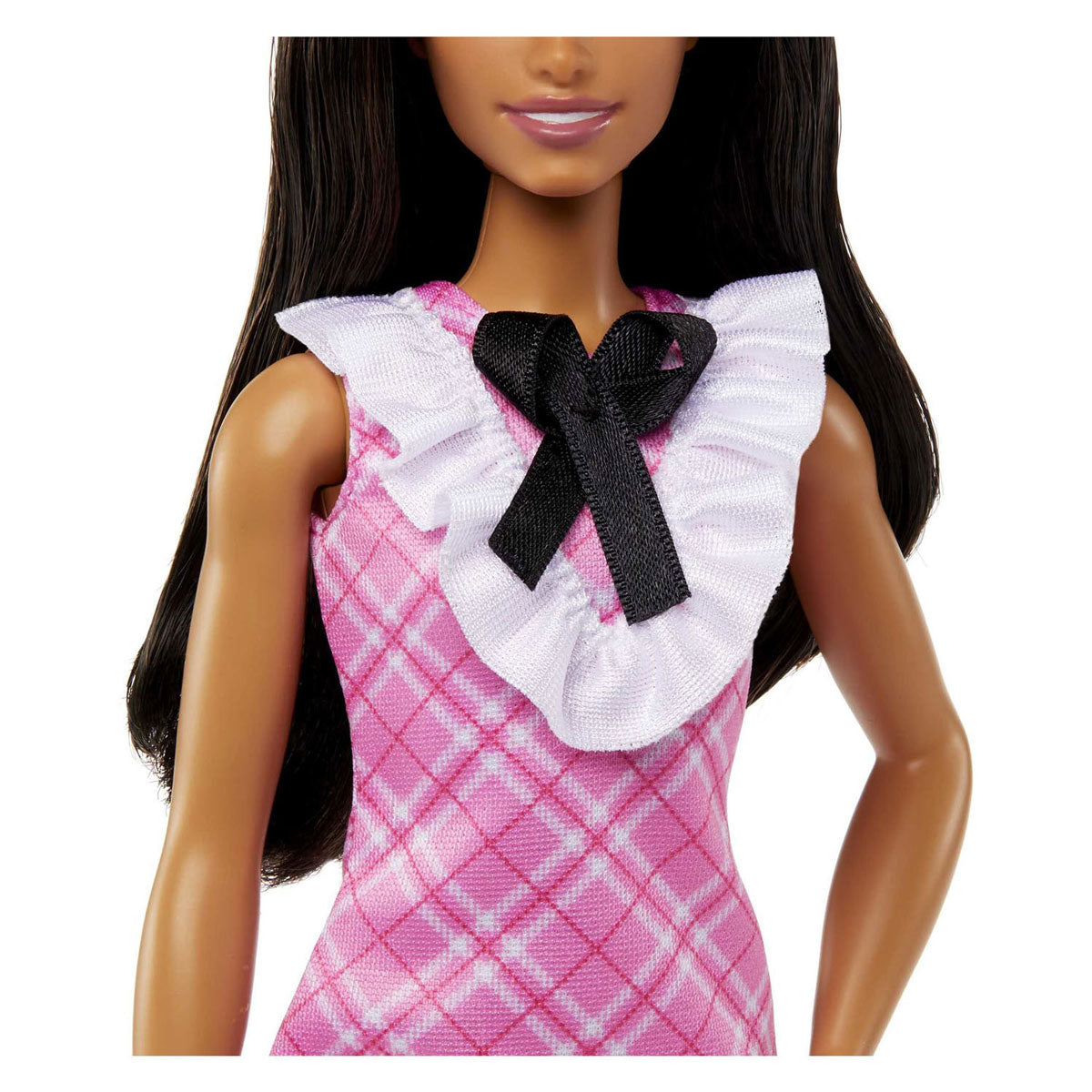 Barbie Fashionista Pop - Roze Geruit