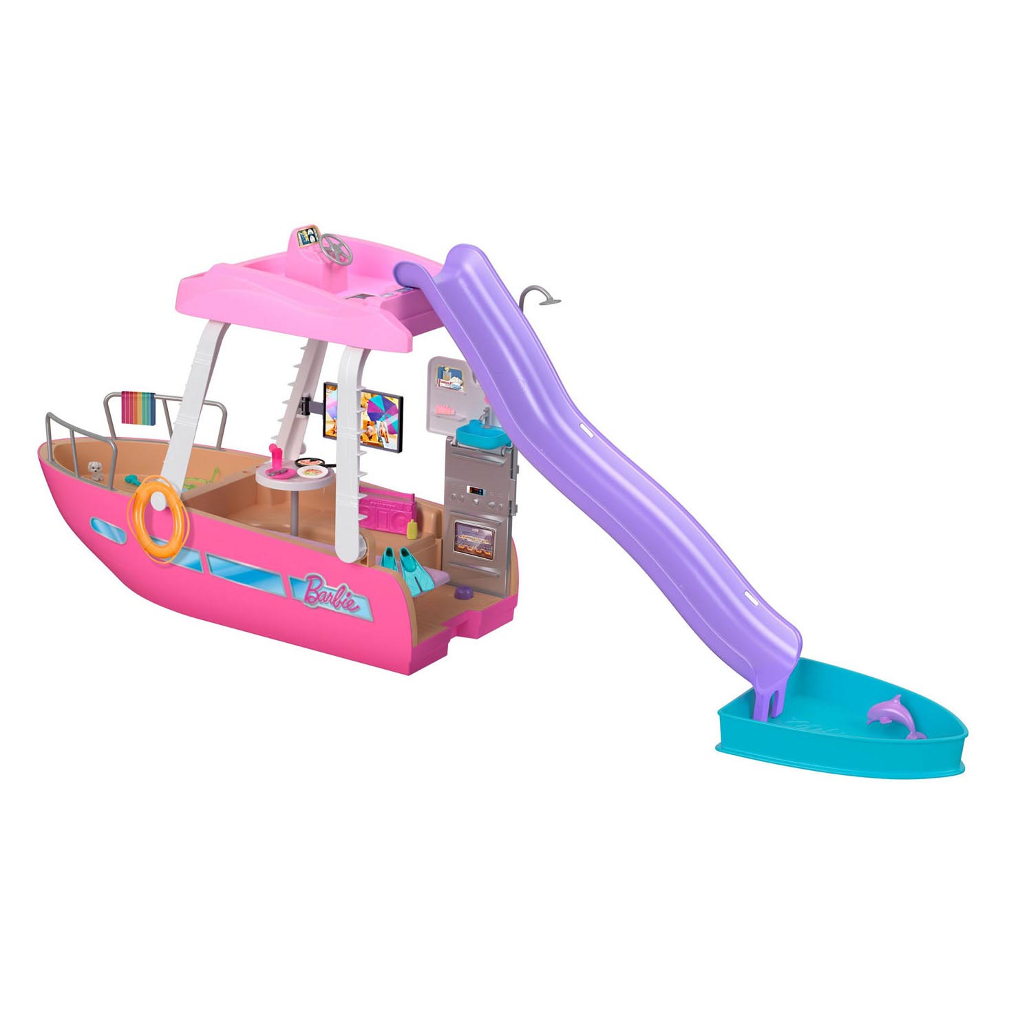 Barbie Droomboot Speelset, 20dlg.