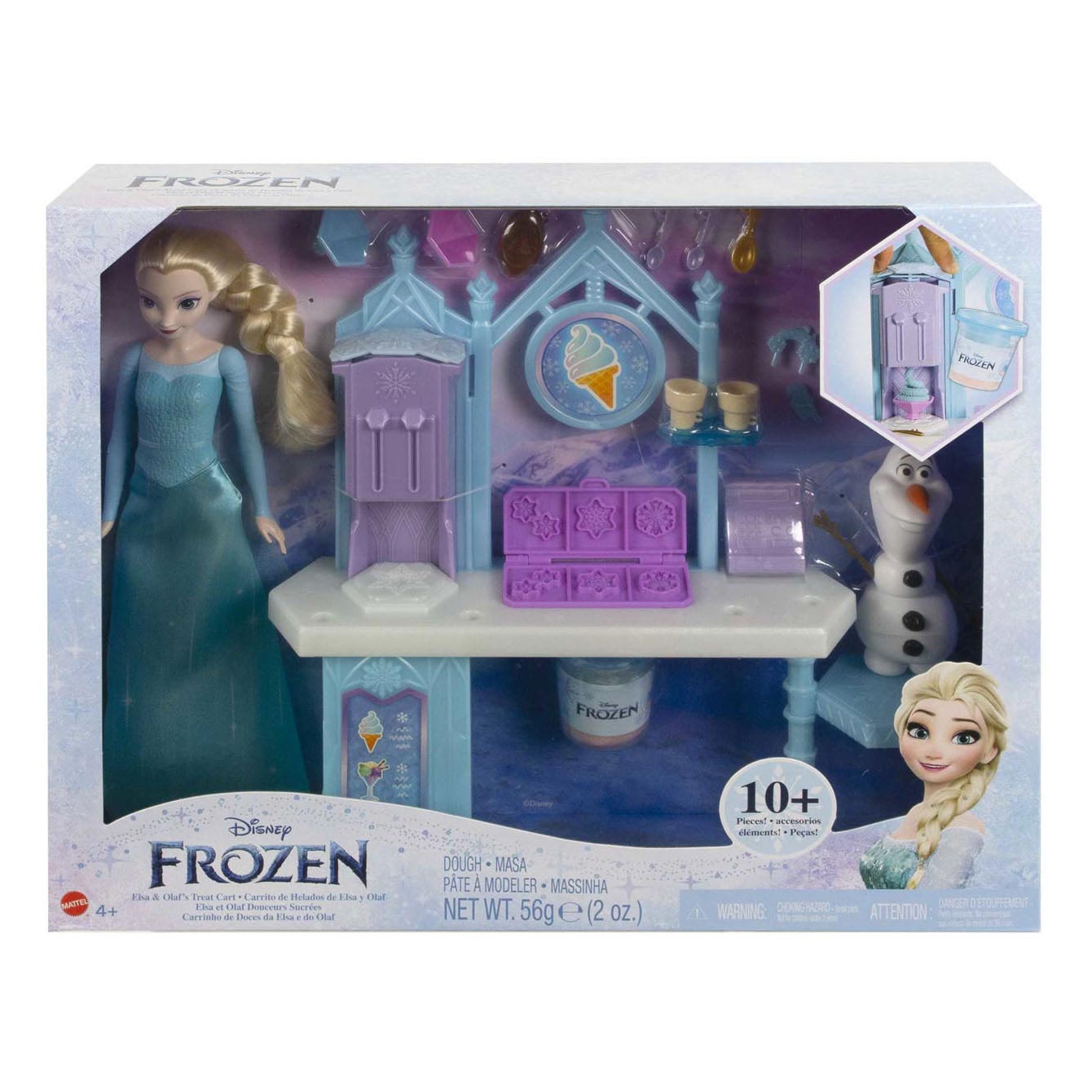 Disney Frozen Pop - Elsa Olaf en de Traktatiewagen Klei Speelset