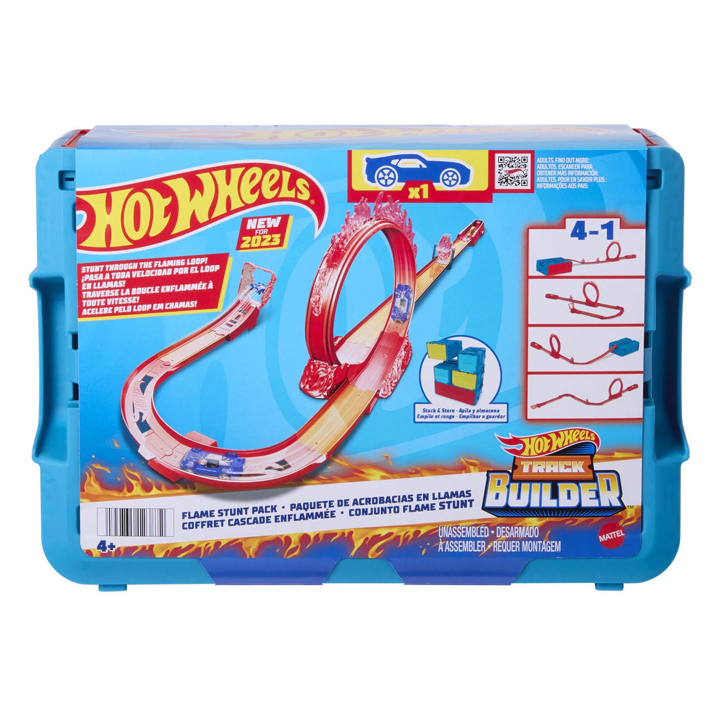 Hot Wheels Vuurstuntspeelset