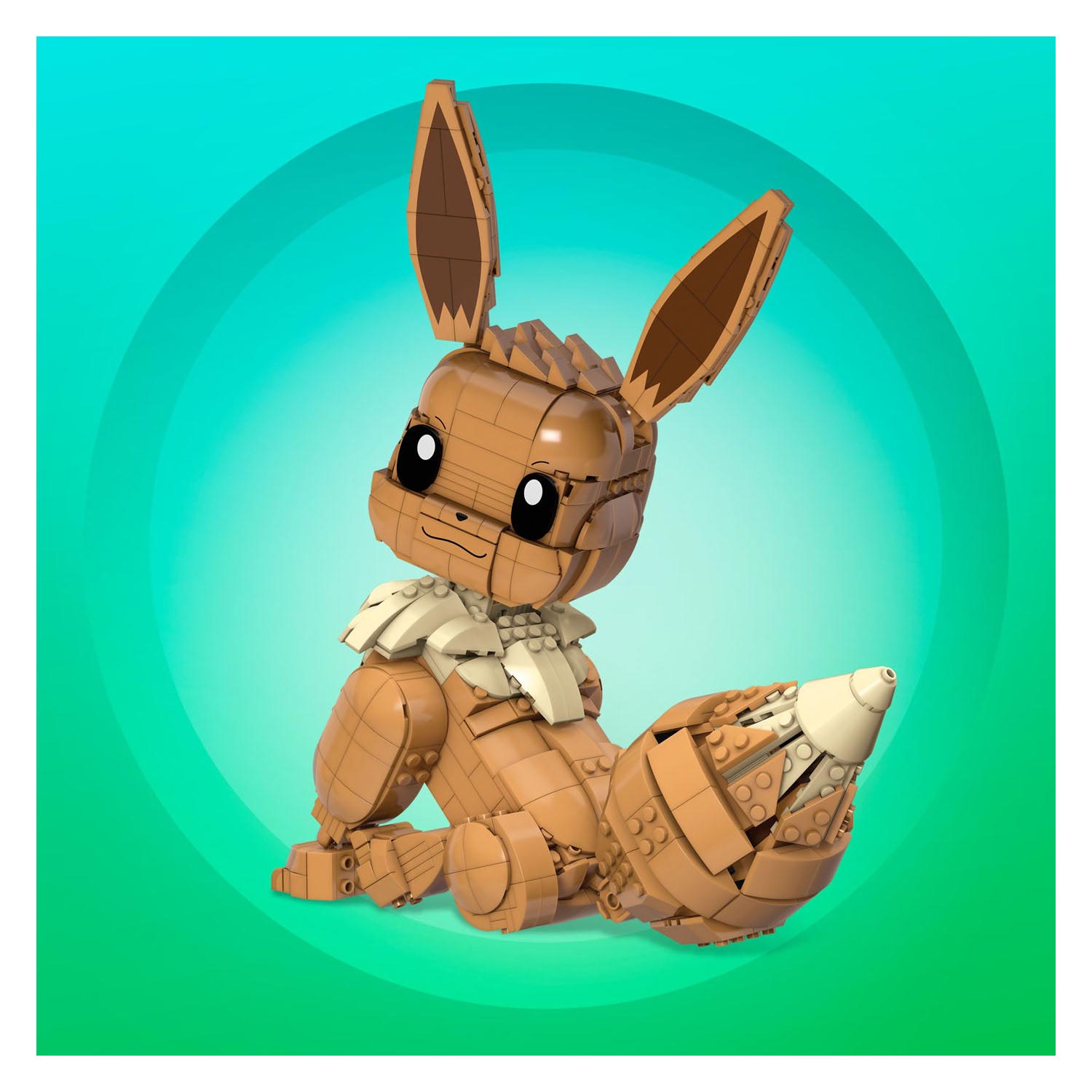 Mega Construx Pokémon Bouwset - Jumbo Eevee
