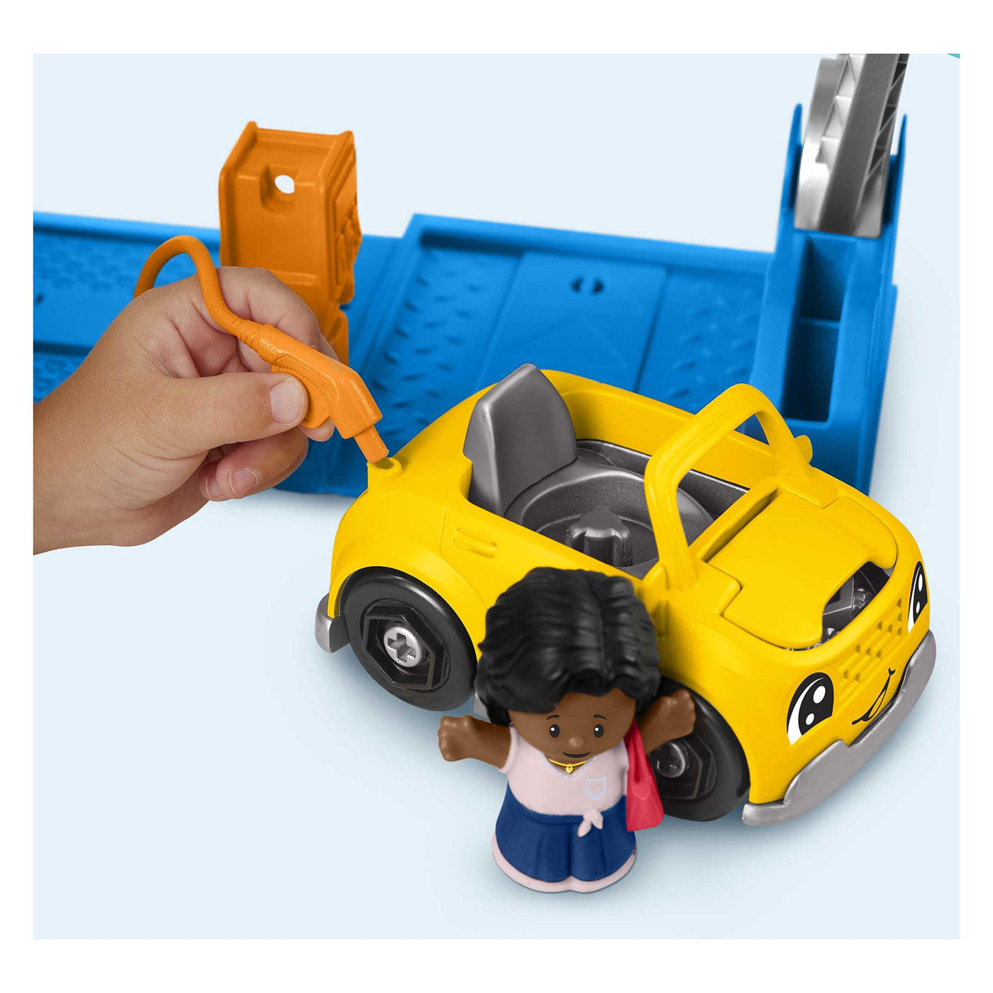 Fisher-Price Little People Light-Up Learning Garage - Toy Garage