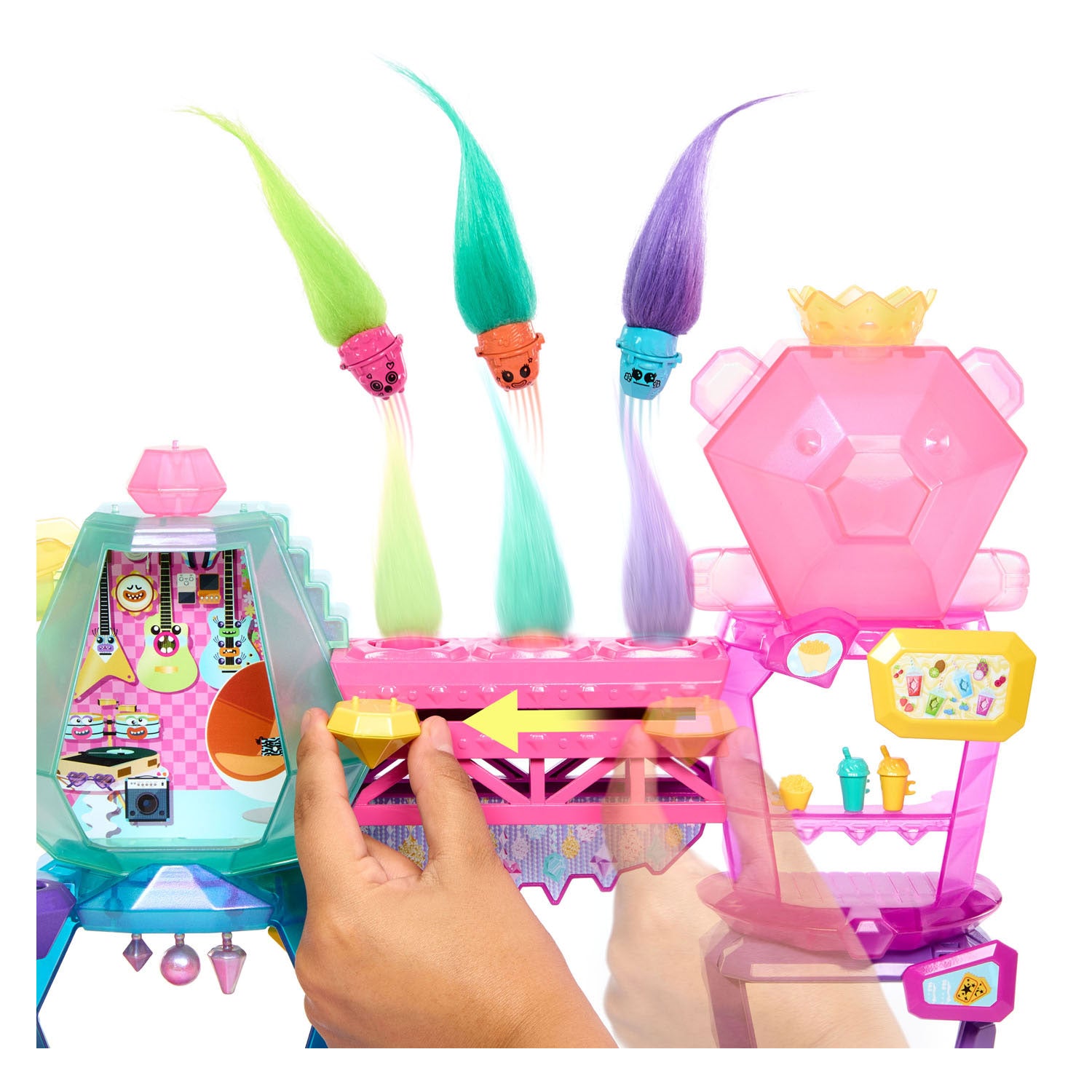 Mattel trolls 3 band samen buitengewone berg speelset
