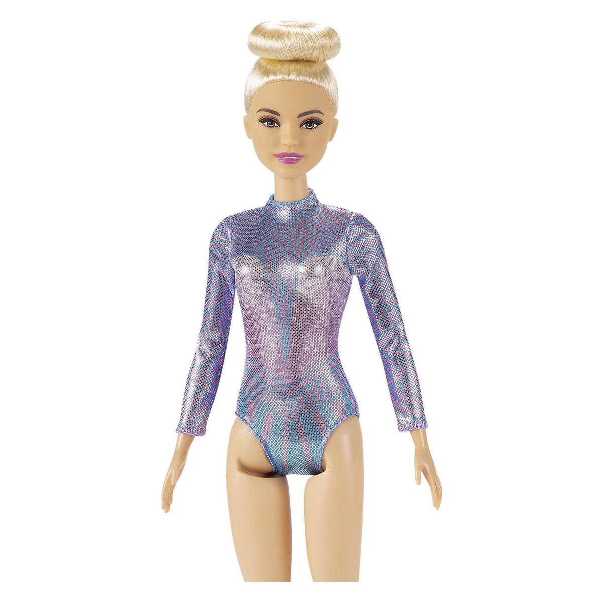 Mattel barbie ritmische gymnastiek pop blond + accessoires