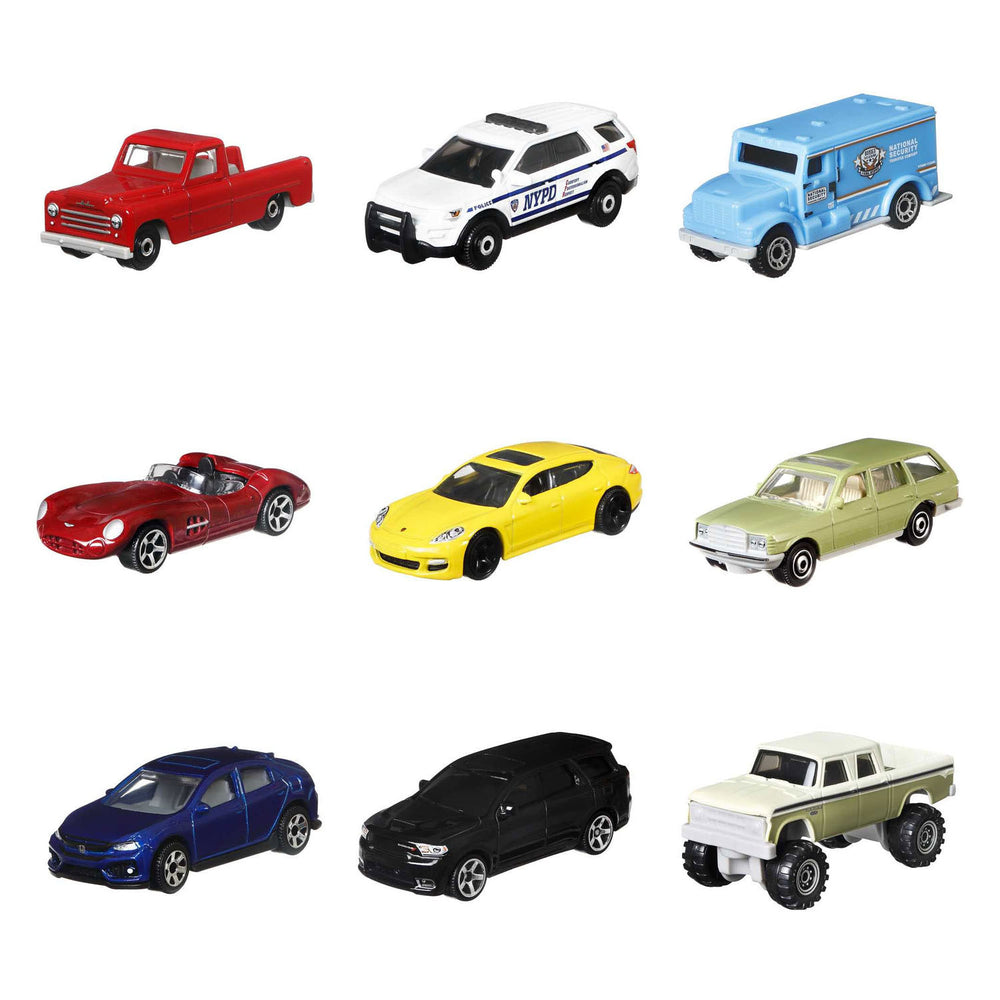 Mattel matchbox metalen voertuigen cadeaupakket
