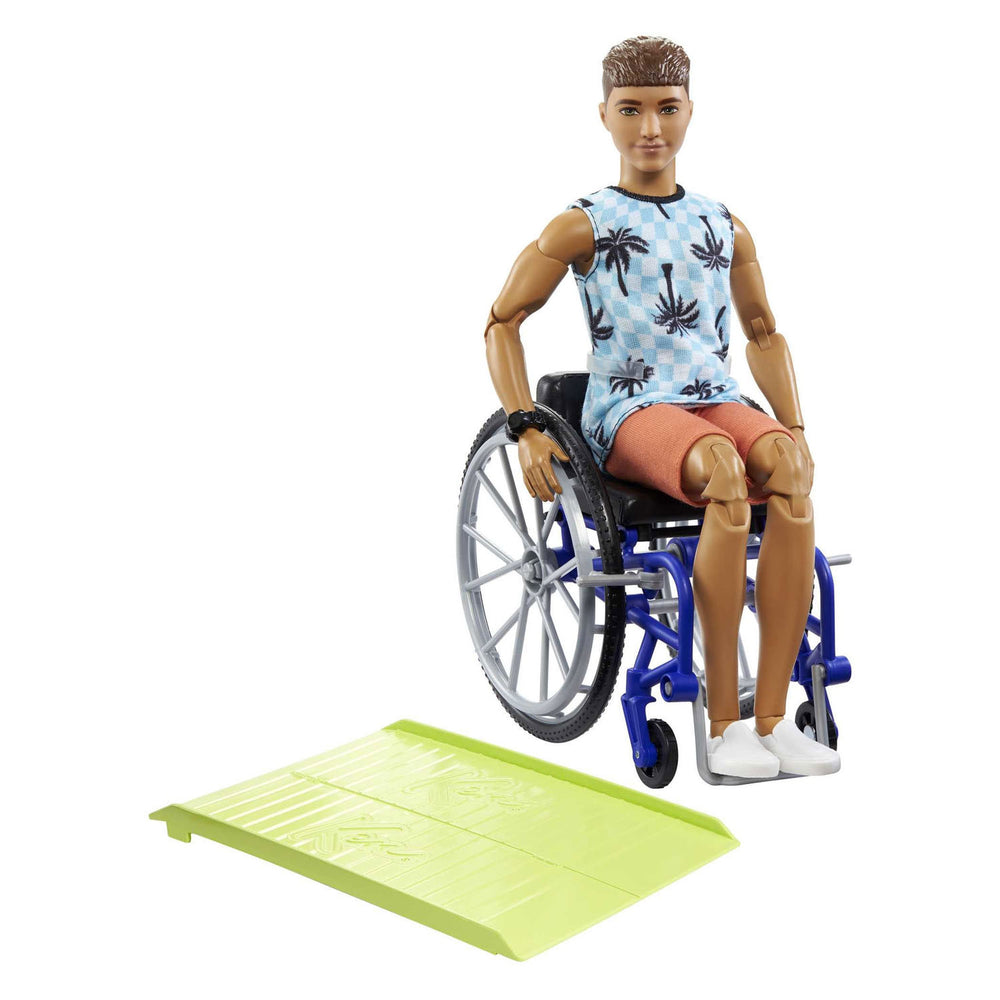 Barbie Fashionista's Modepop Ken in Rolstoel