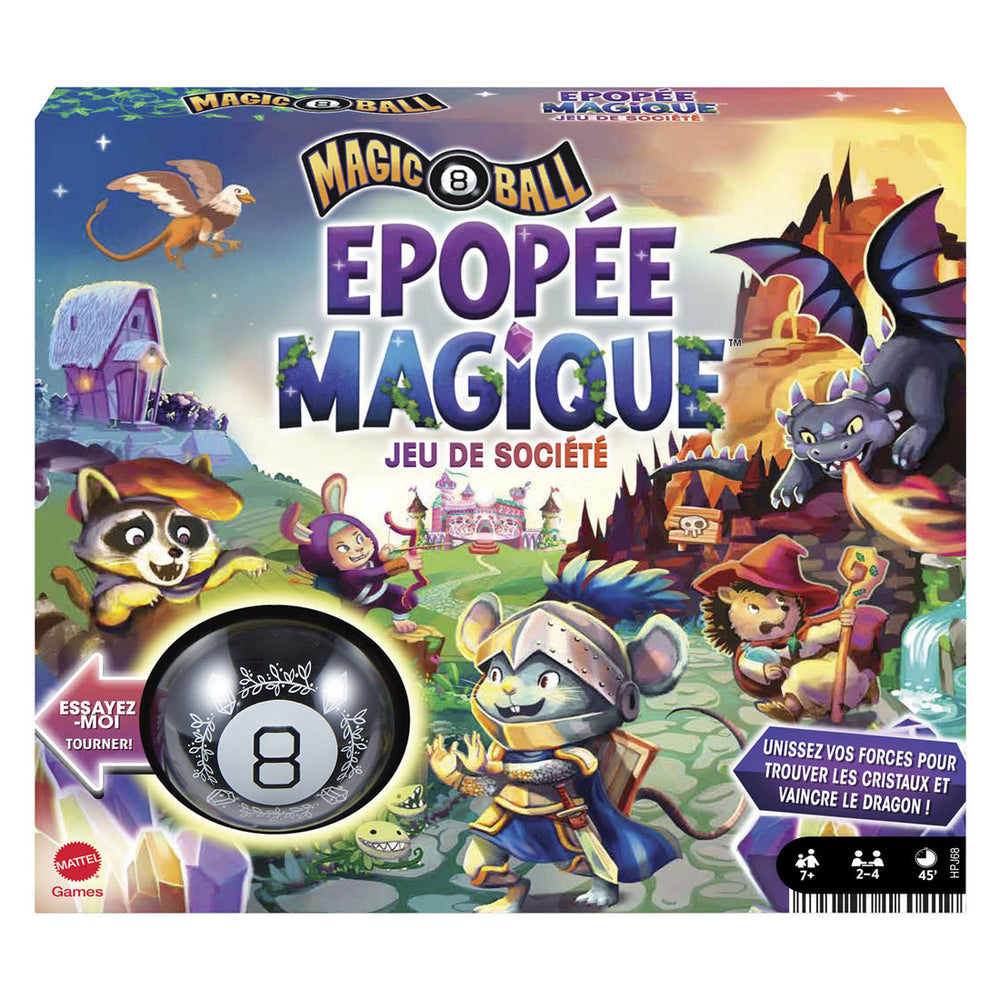 Mattel magic 8-ball bordspel - franstalig
