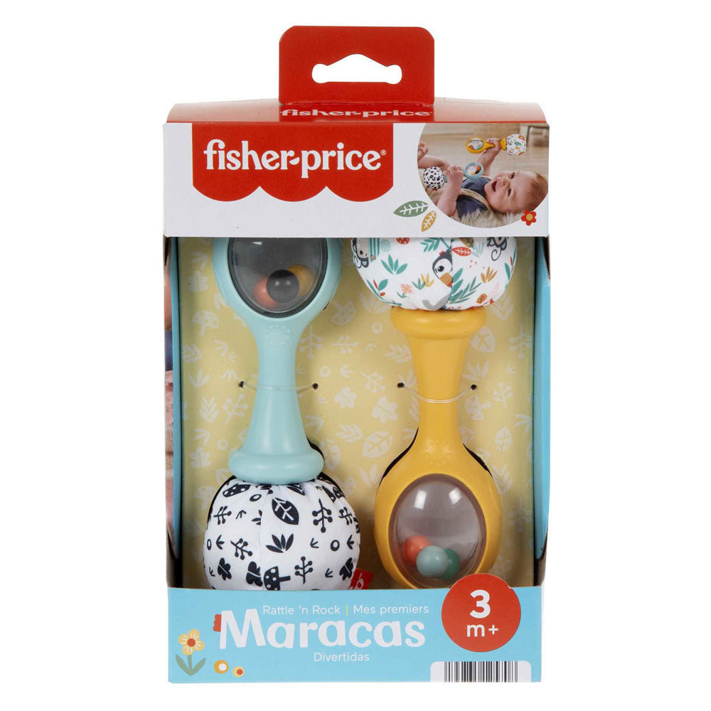 Fisher Price schud en rammel sambaballen