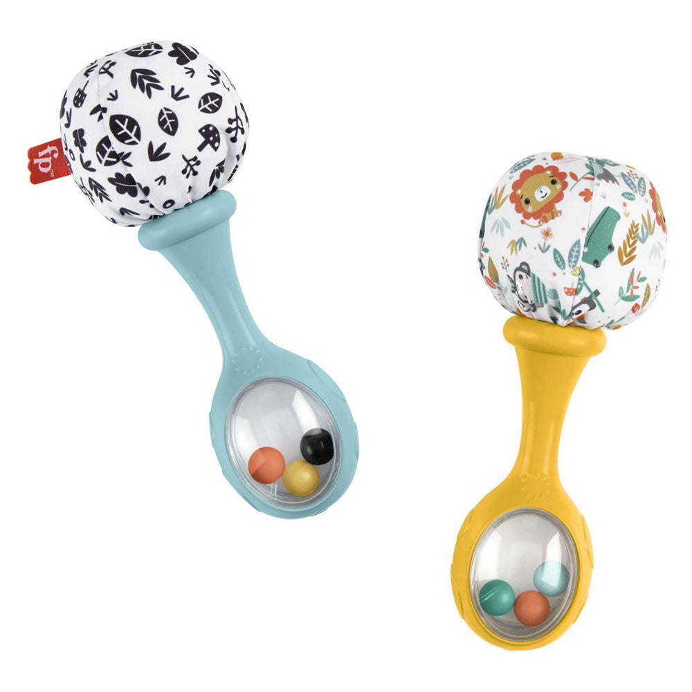 Fisher Price schud en rammel sambaballen