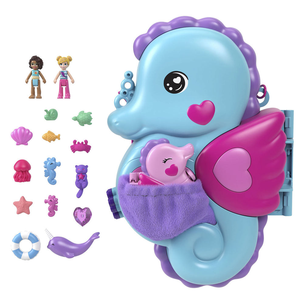 Polly Pockey Daddy Me Zeepaardtas