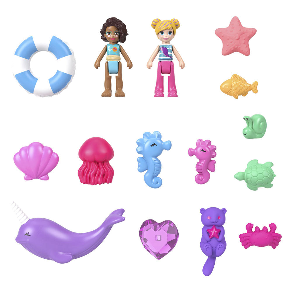 Polly Pockey Daddy Me Zeepaardtas