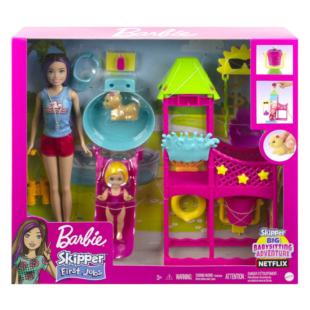Mattel barbie schipper eerste baantje waterpark