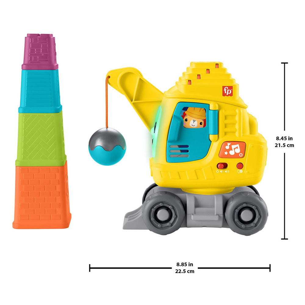 Mattel fisher price tel- en stapelkraan
