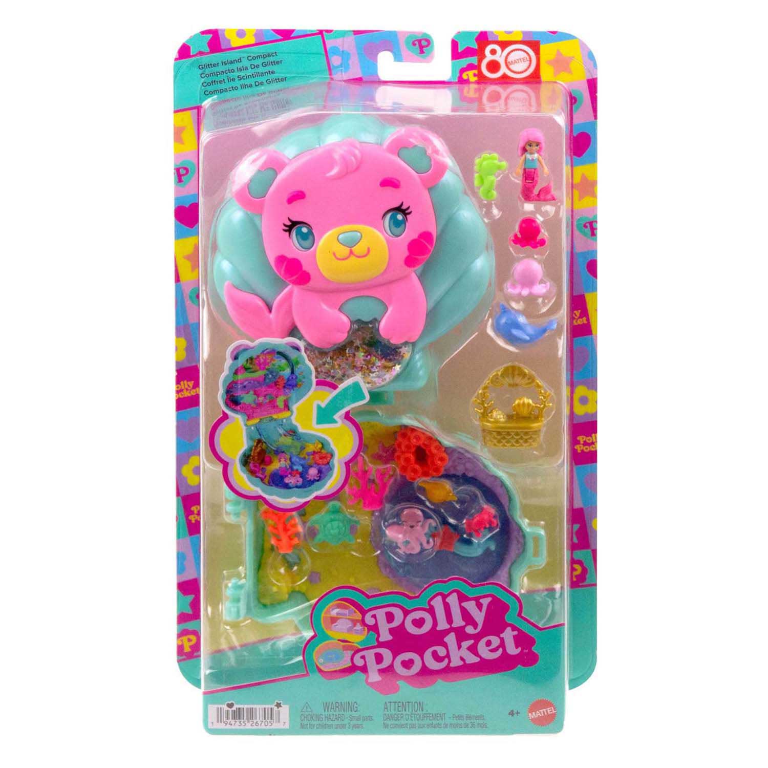 Mattel polly pocket glittereiland