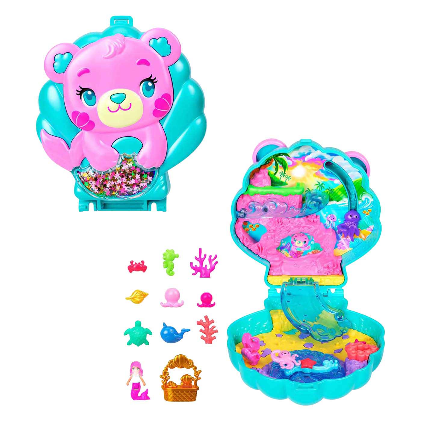 Mattel polly pocket glittereiland