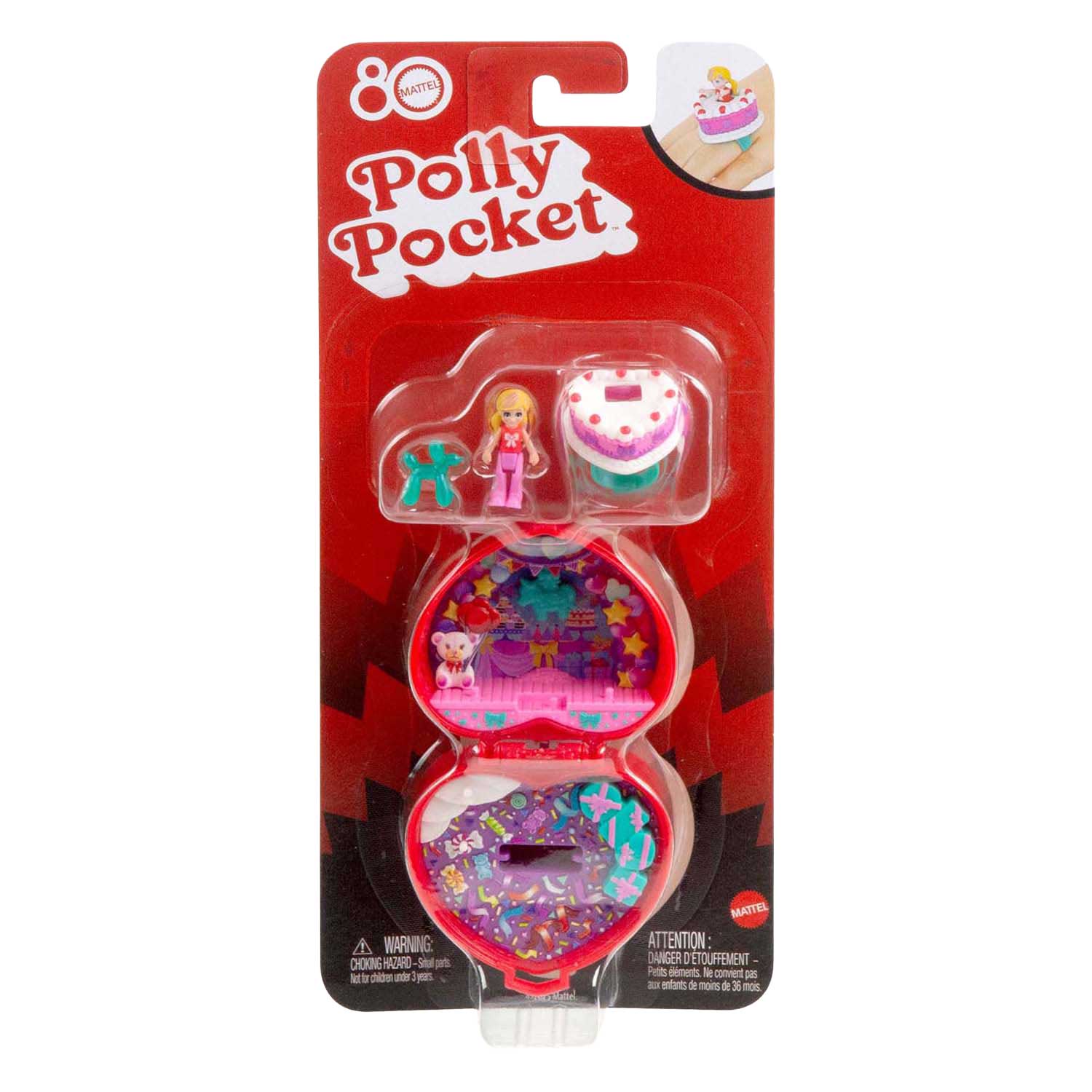 Mattel polly pocket sierradendoosje