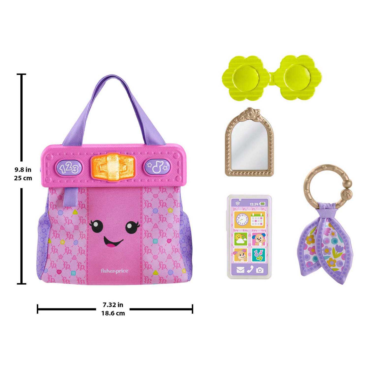 Mattel fisher price op stap ontdekkingstas