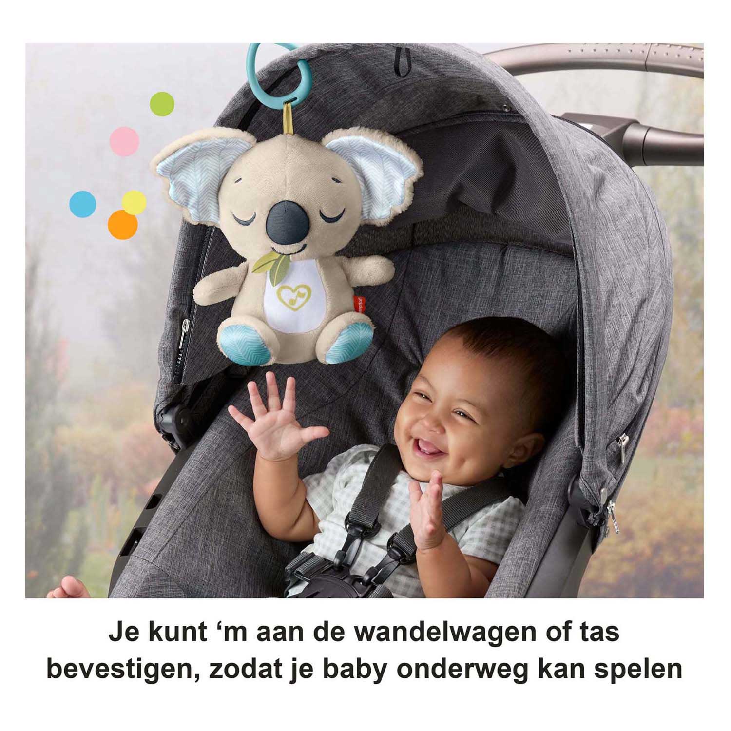 Fisher-price koala knuffel voor onderweg