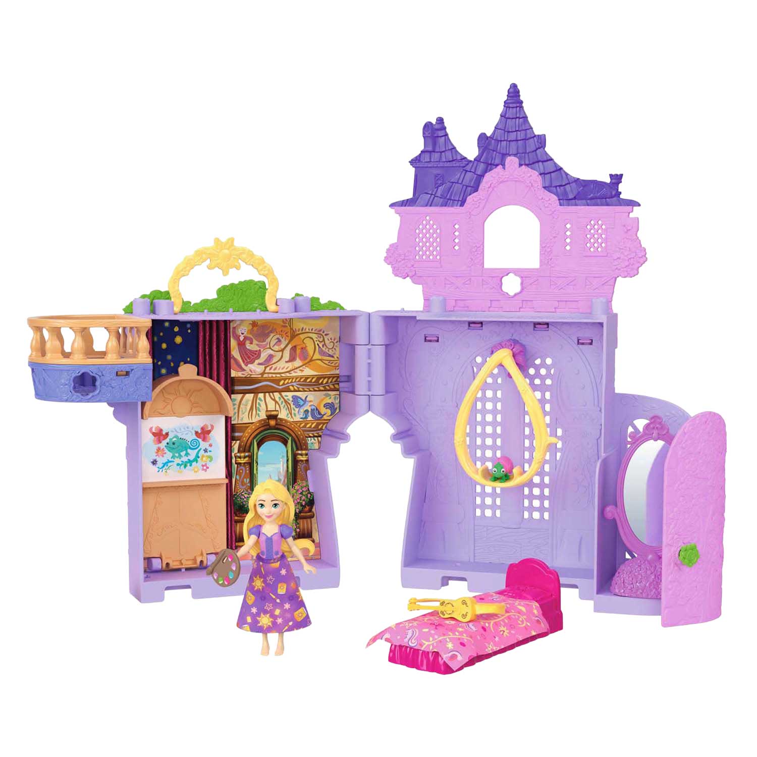 Mattel disney princess rapunzel stapelkasteel