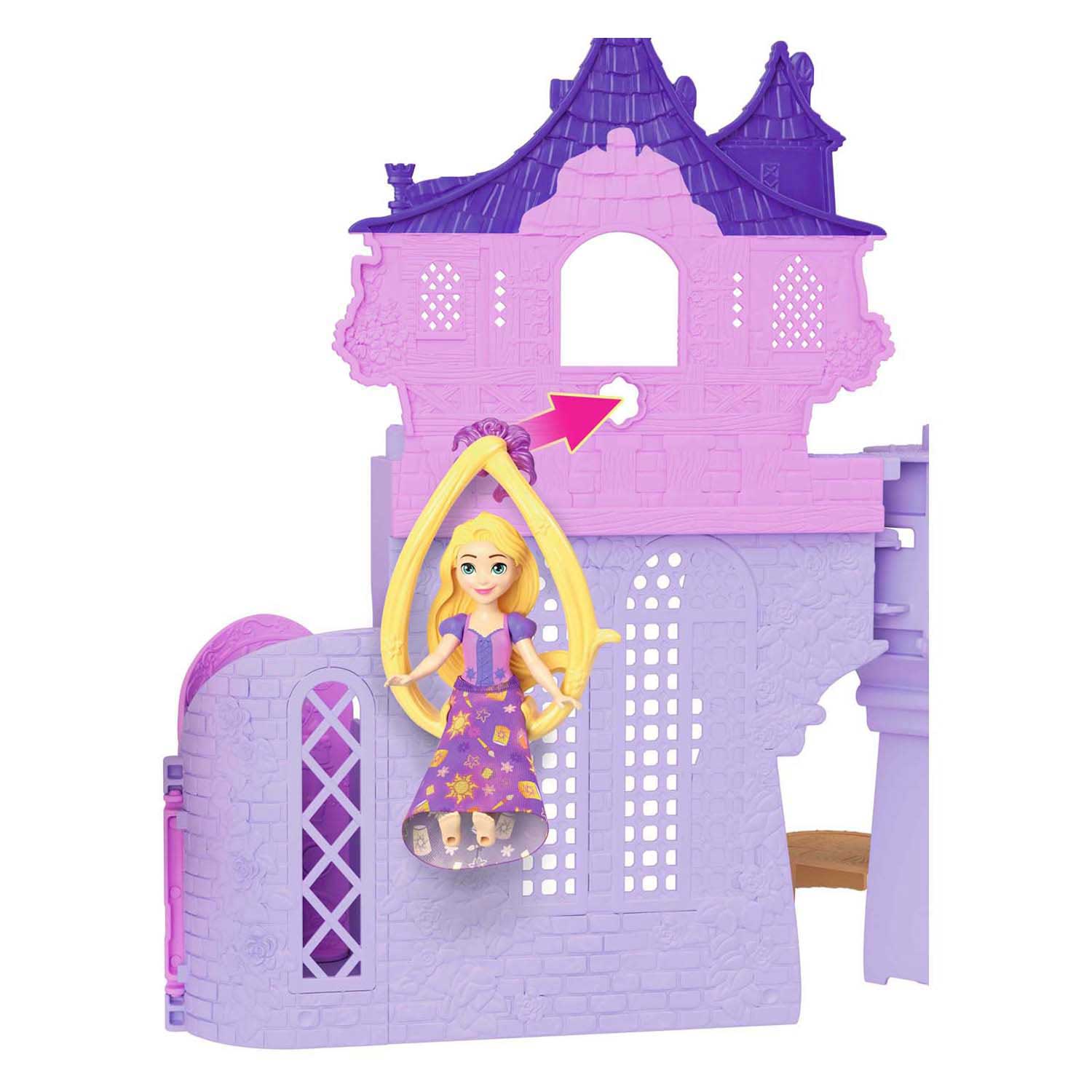Mattel disney princess rapunzel stapelkasteel