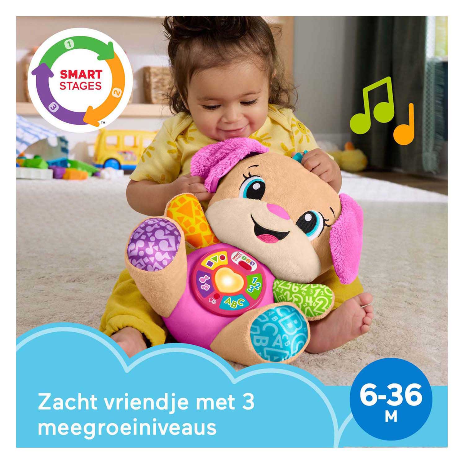 Fisher price puppy zusje + licht en geluid