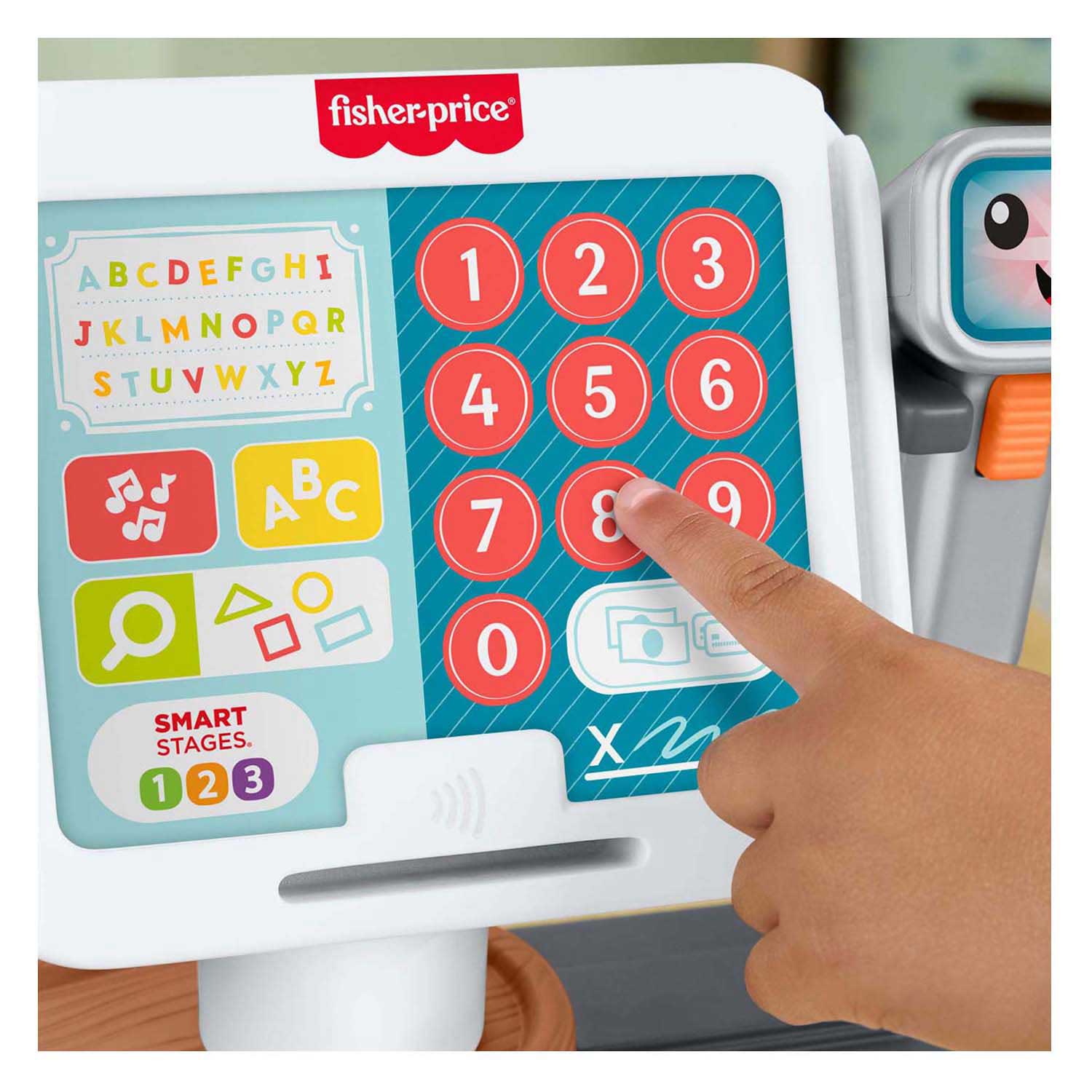 Fisher-price leerplezier tellen en shoppen - speelgoedkassa