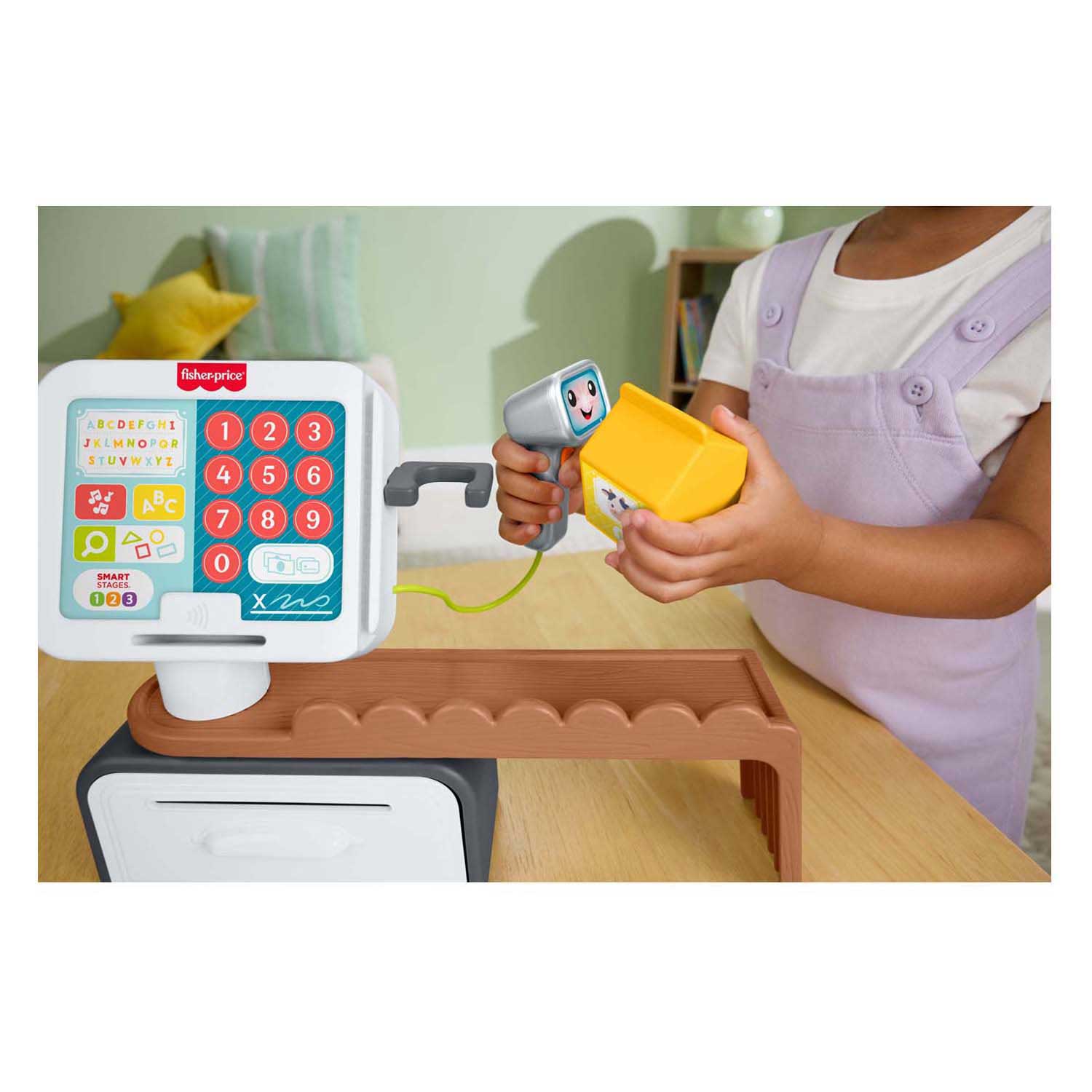 Fisher-price leerplezier tellen en shoppen - speelgoedkassa