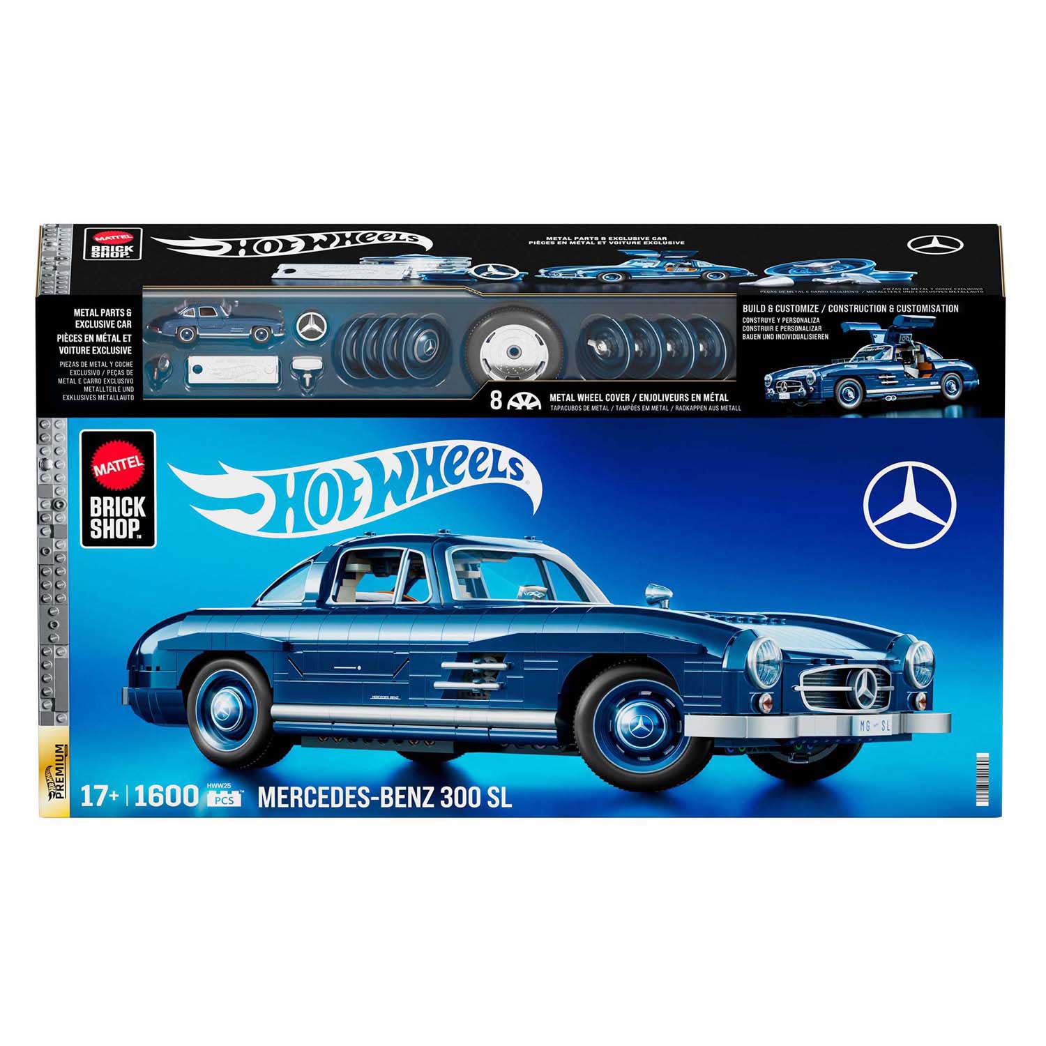 Hot wheels premium series mercedes-benz 1:12