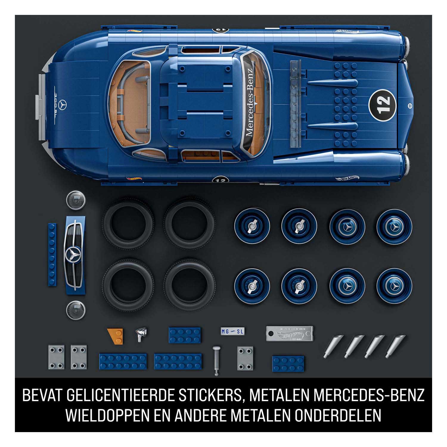 Hot wheels premium series mercedes-benz 1:12