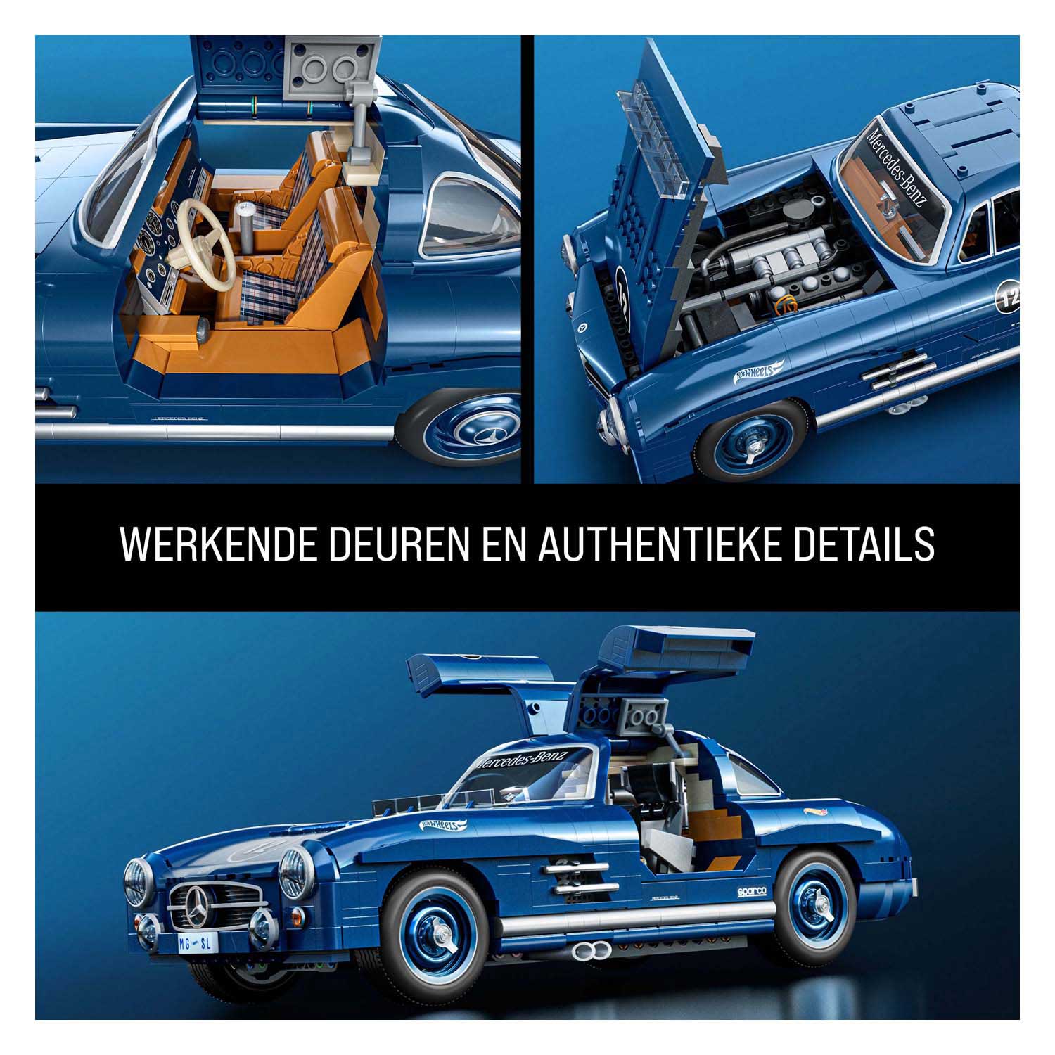 Hot wheels premium series mercedes-benz 1:12