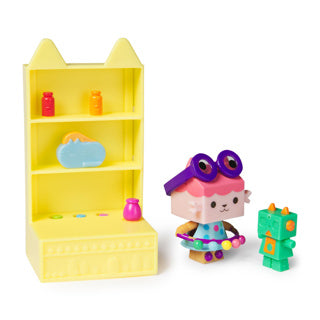 Spinmaster Gabby's poppenhuis bobble kitty furn. baby poes