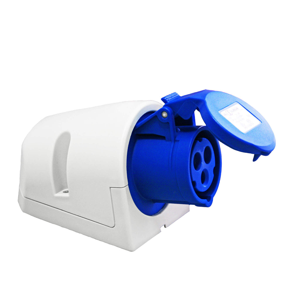 Buitenaansluiting cee contra stekker opbouw - zonder verkoopverpakking
