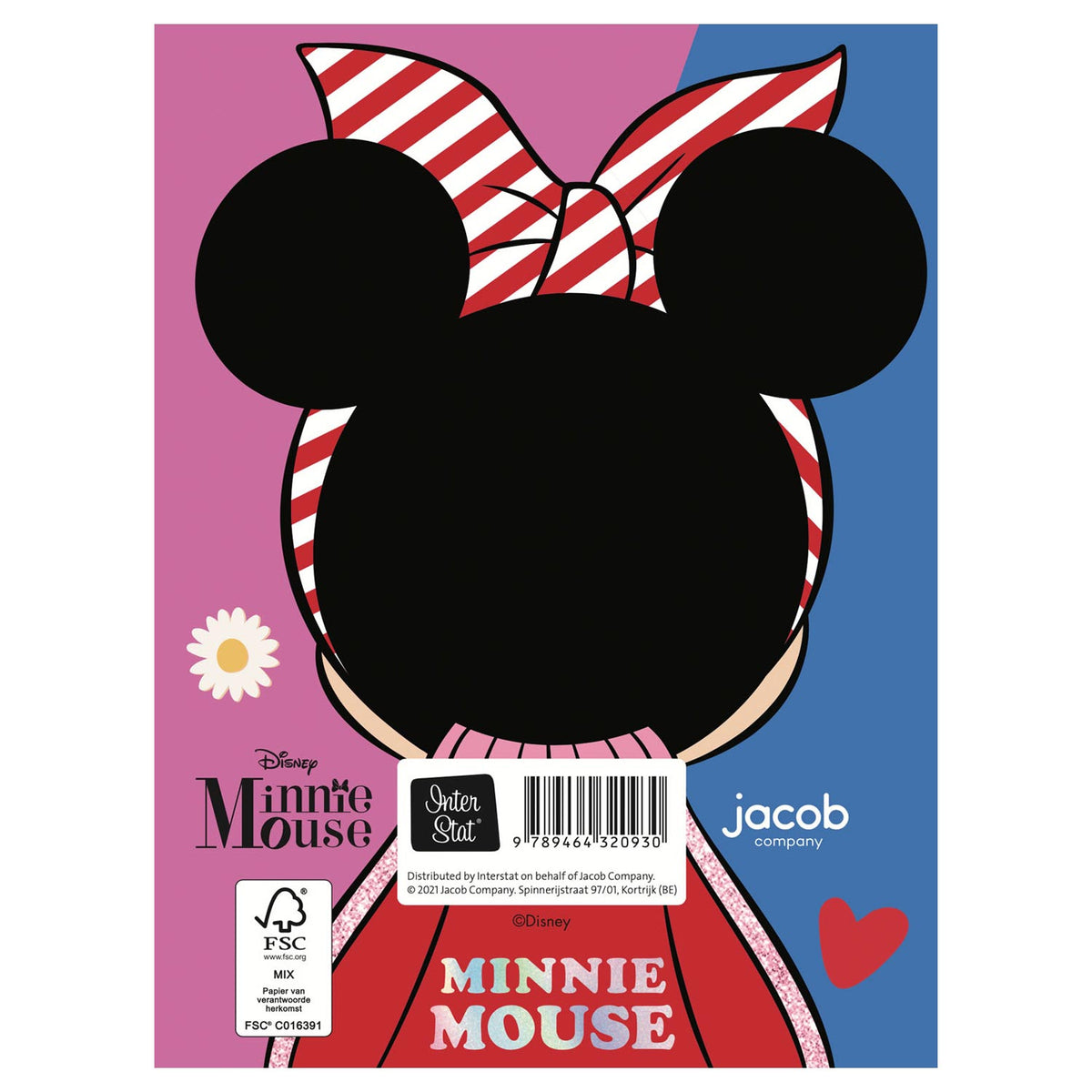 Interstat vriendenboek minnie mouse. 4+