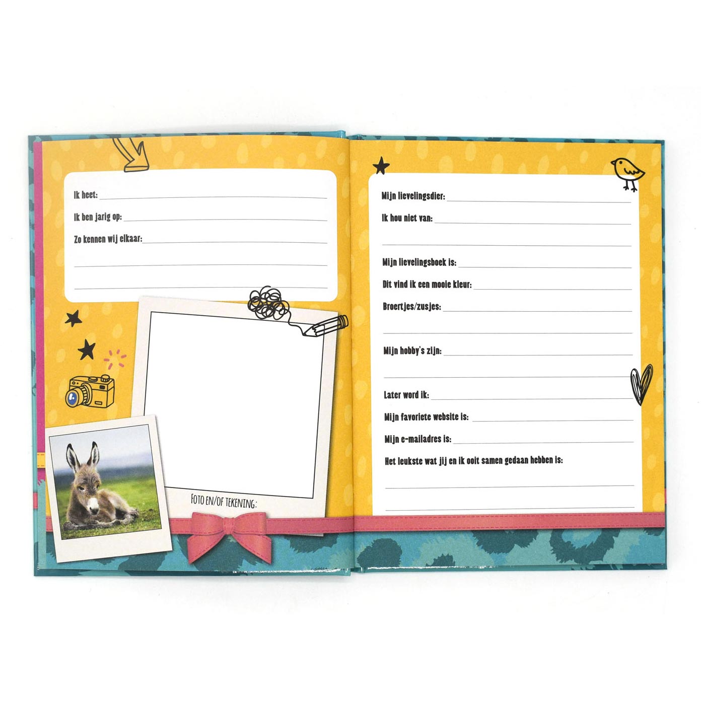 Vriendenboek dieren