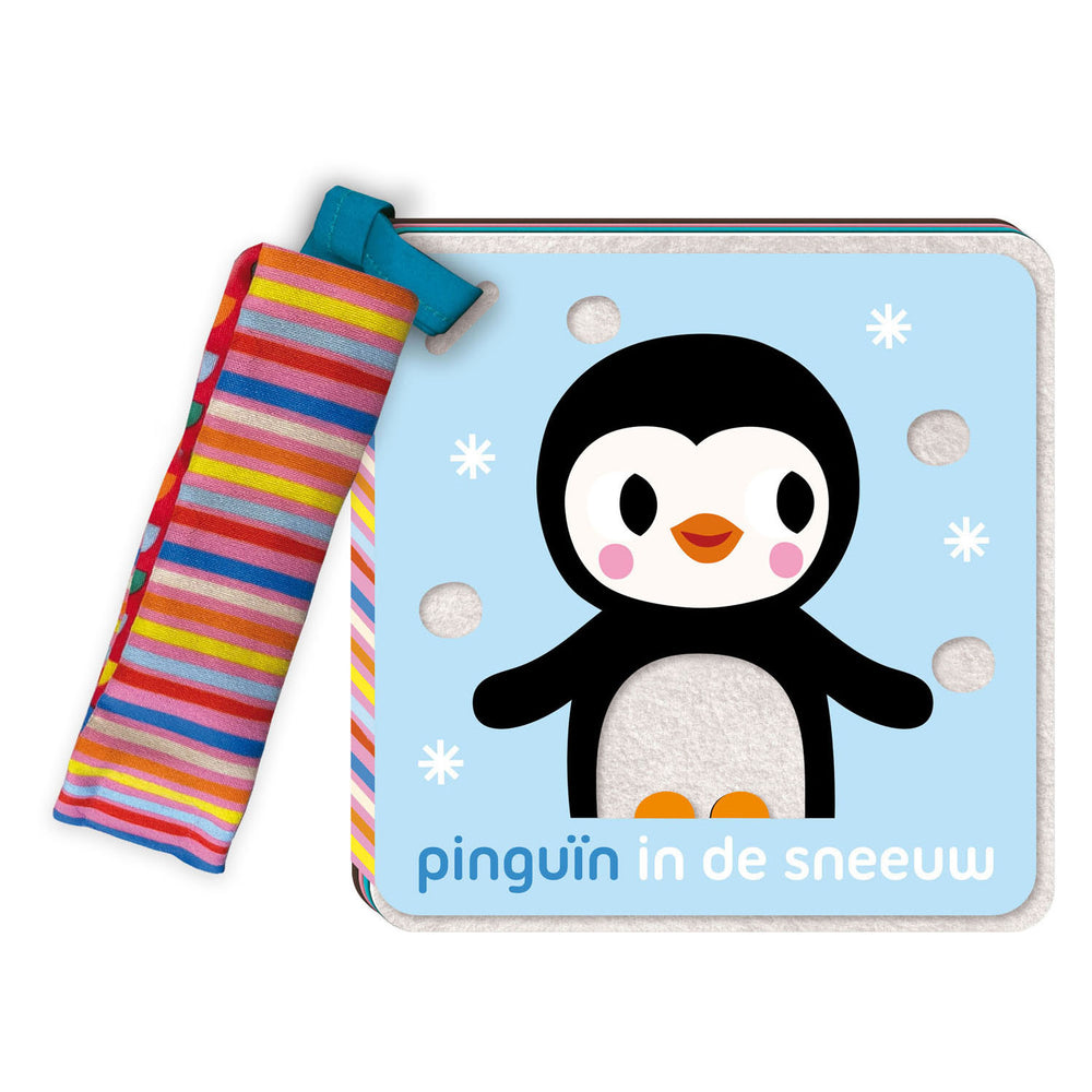 Buggyboekje - pinguin in de sneeuw