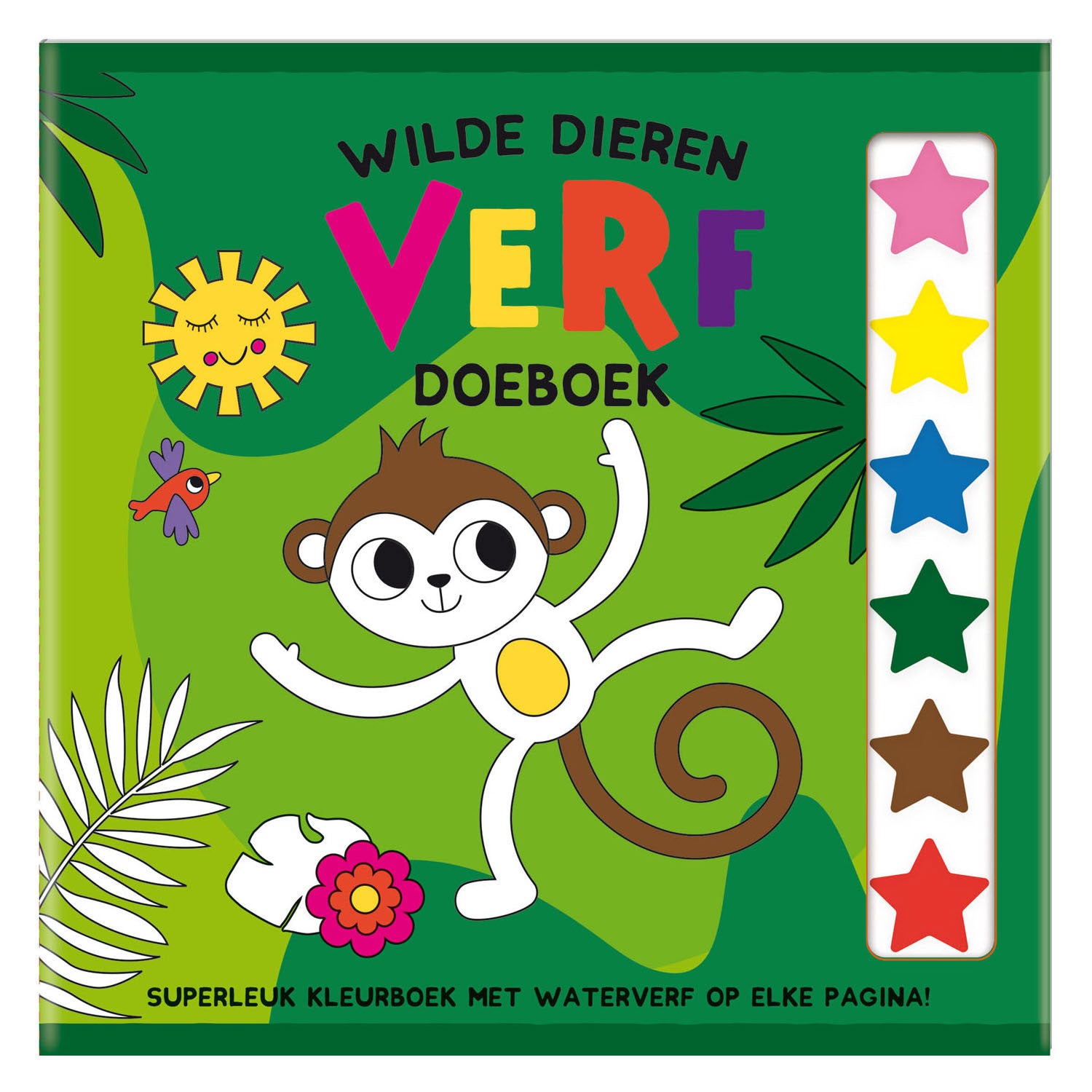 Wilde dieren verf doeboek