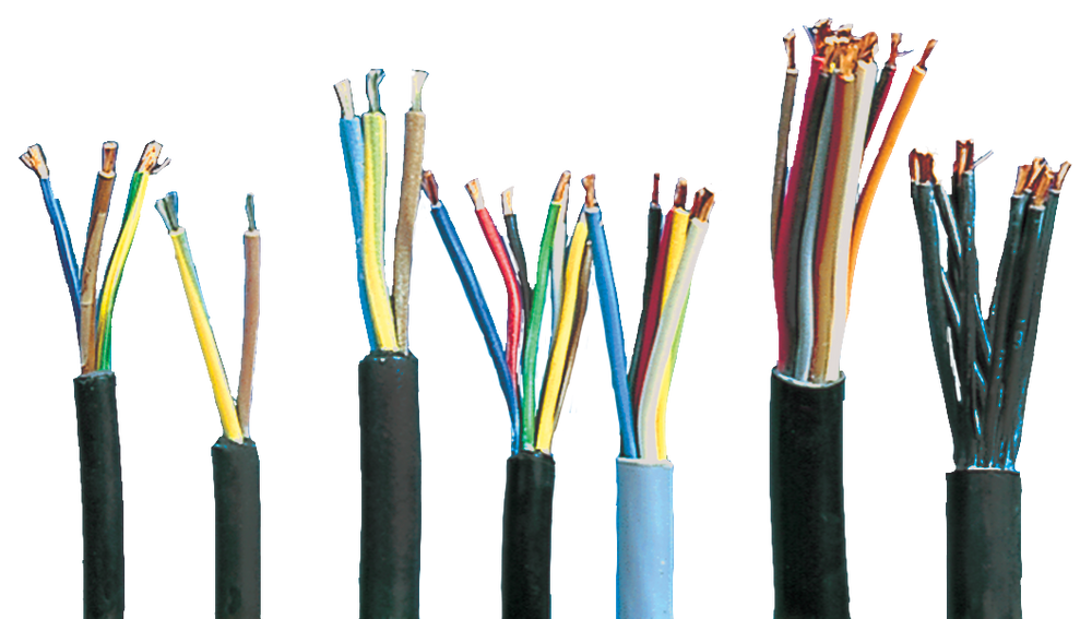 7-aderig vmvl 6x1.5mm² + 1x2.5mm² zwart mtr