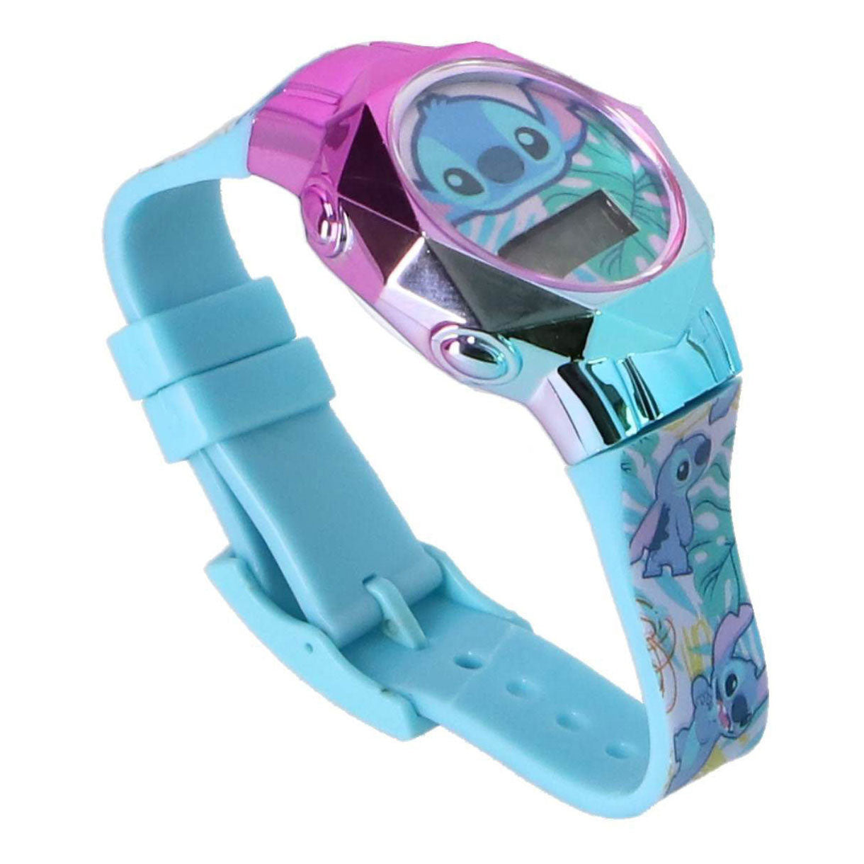 Accutime stitch-cadeauset met horloge en armband - 4dlg.