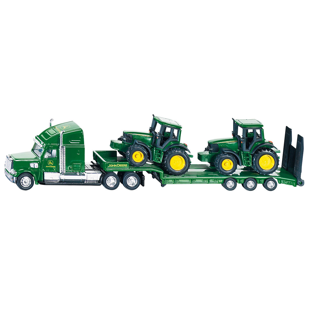 Siku 1837 dieplader met john deere tractoren 1:87