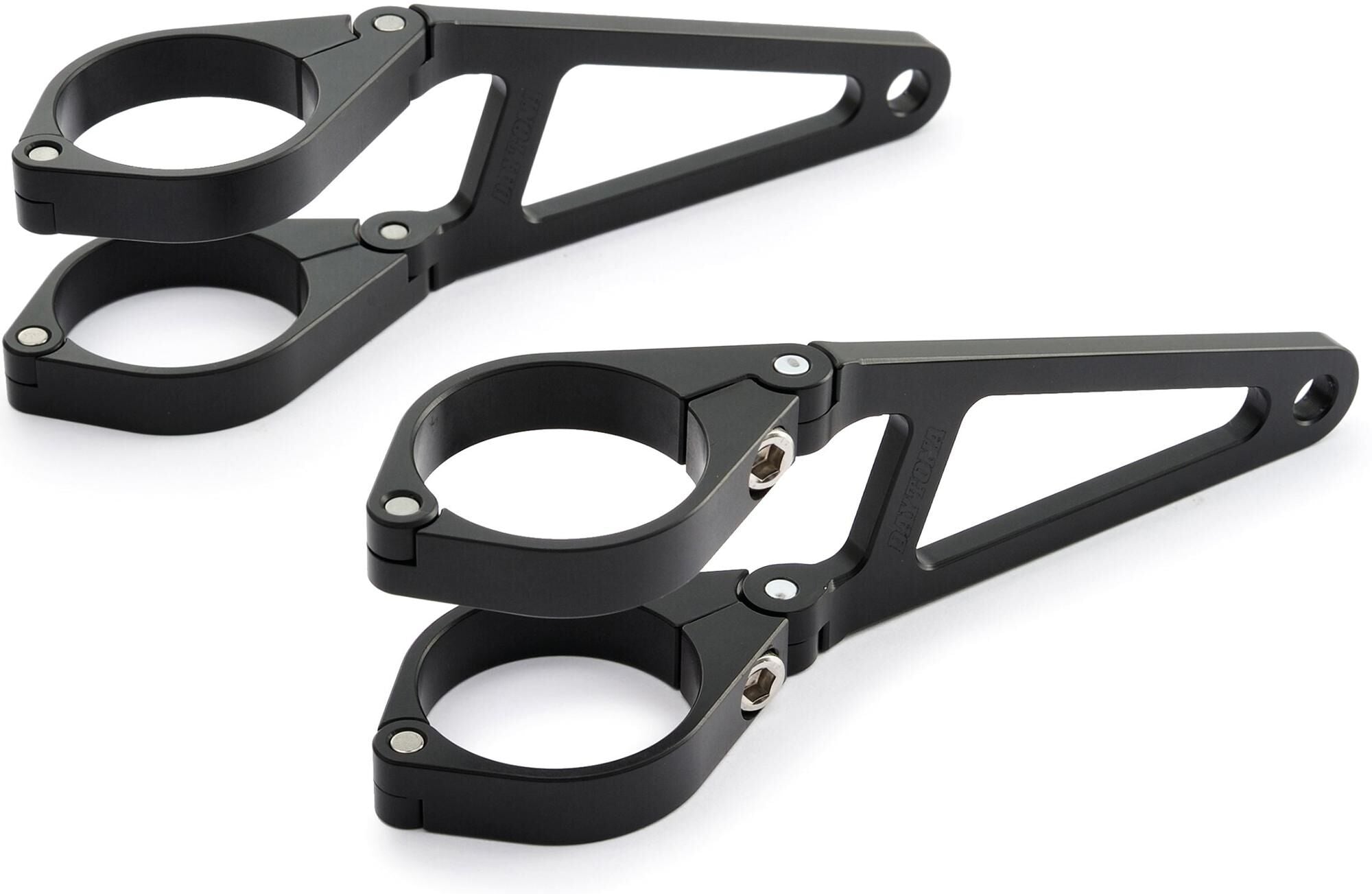 Daytona koplamphouder bracket alu long 49mm sw