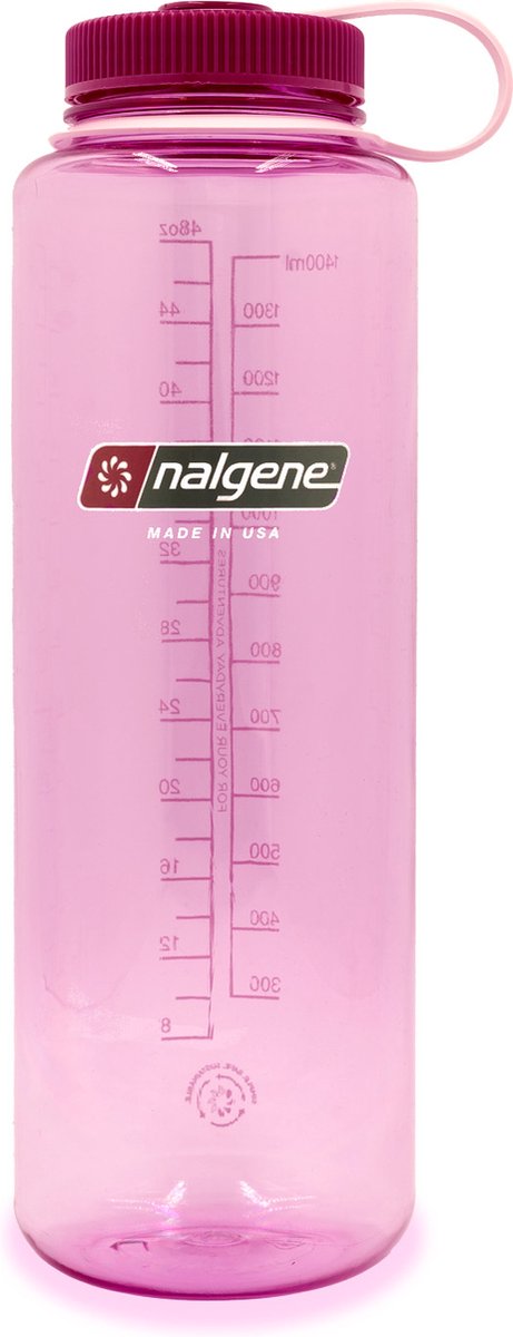 Nalgene - wide mouth bottle - drinkfles - waterfles - 1500ml - lekvrij - bpa free - sustain - cosmo
