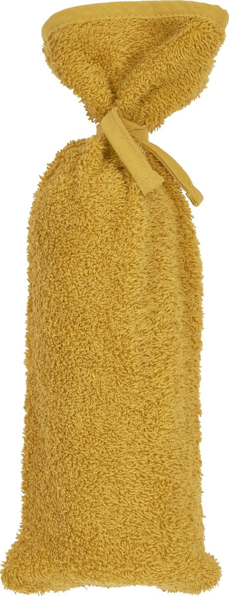 Meyco baby uni kruikenzak - badstof - honey gold