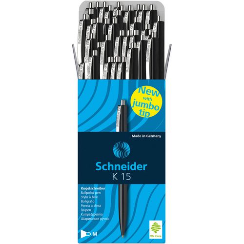 Balpen schneider k15 0.5mm zwart