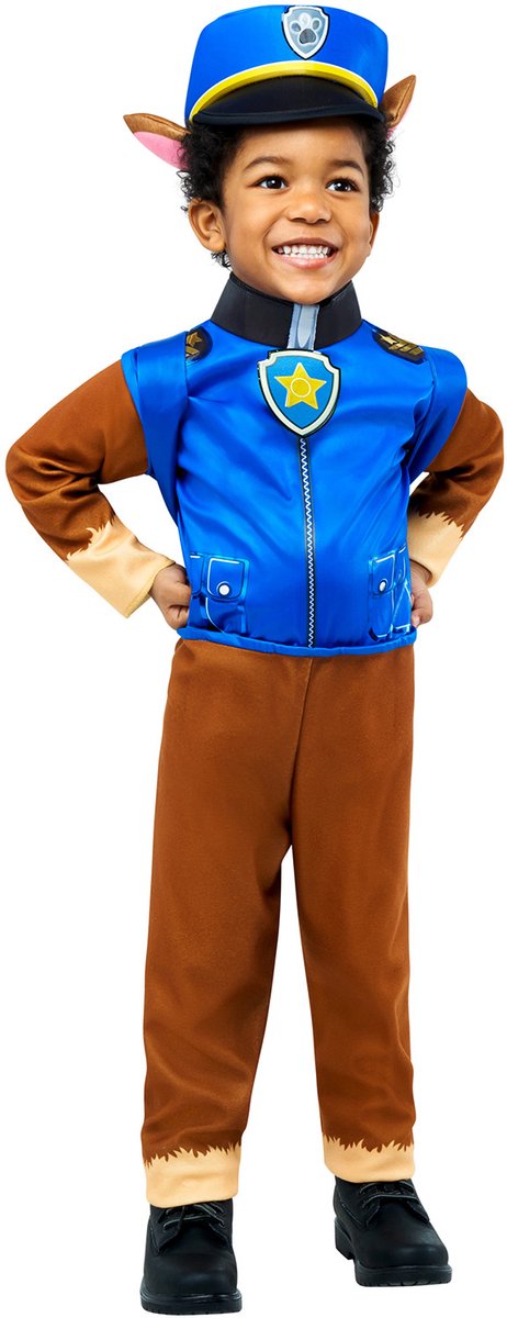 Rubies paw patrol luxe verkleedpakje chase 2-3 jaar