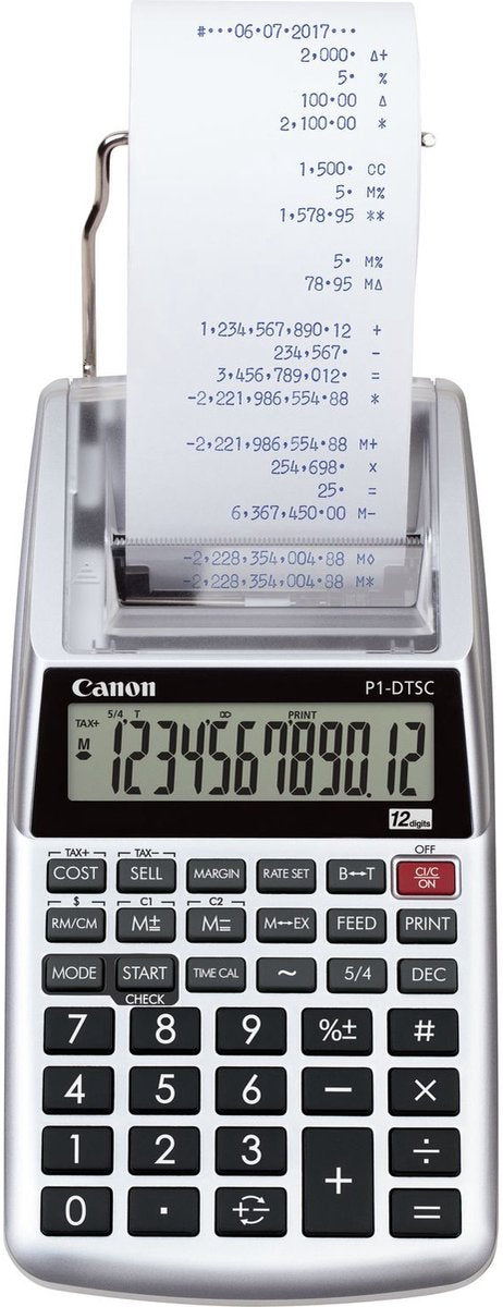 Canon p1-dtsc ii - bureaurekenmachine
