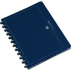 Showalbum oxford variozipp blauw a4