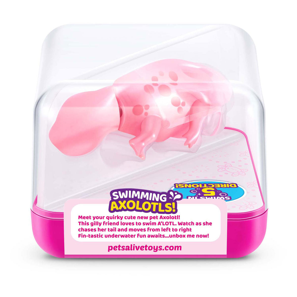 Pets living zwemmende axolotl assorti