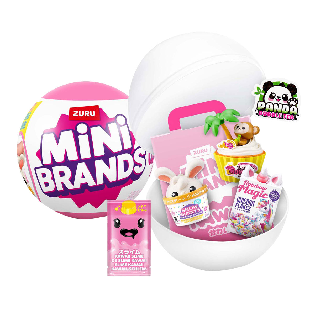 Mini merken kawaii capsule assorti