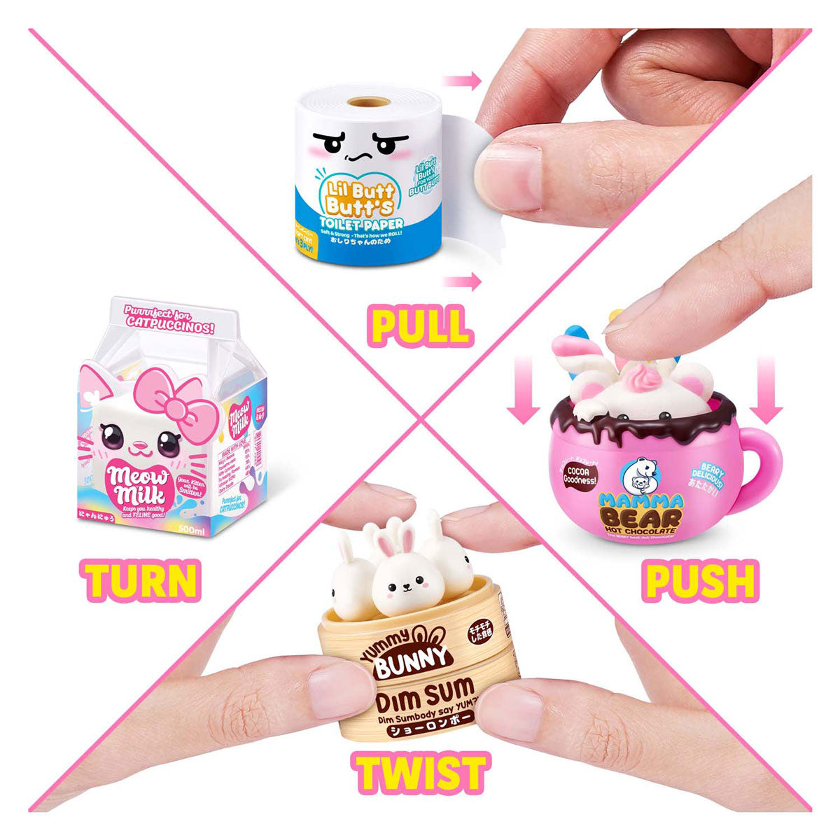 Zuru mini brands kawaii mini brands in verrassingsbal